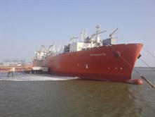 Excelerate FSRU Vessel “Exquisite ” Courtesy Excelerate Energy