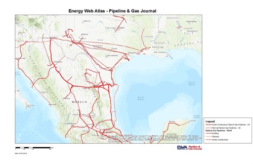 USMexico Gas Pipelines