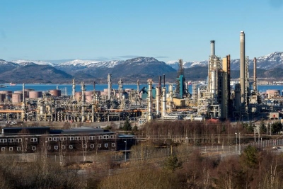 Norway Refinery Smaller