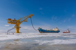 Gazprom Oil Loading Terminal