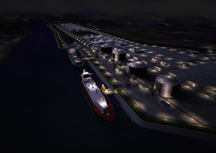 Rio Grande Lng Night