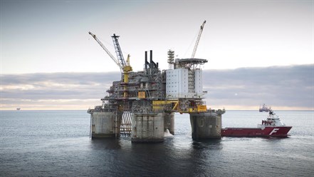 Statoil Troll B Platform