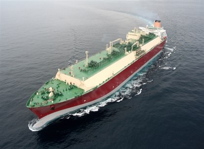 Qatargas Q -flex Lng Vessel